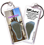 Load image into Gallery viewer, Cincinnati FootWhere® Souvenir Keychains. 6 Piece Set. Made in USA-FootWhere® Souvenirs