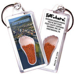 Load image into Gallery viewer, Chattanooga FootWhere® Souvenir Keychain. Made in USA-FootWhere® Souvenirs
