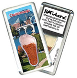 Load image into Gallery viewer, Chattanooga FootWhere® Souvenir Fridge Magnets. 6 Piece Set. Made in USA-FootWhere® Souvenirs