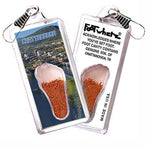 Load image into Gallery viewer, Chattanooga FootWhere® Souvenir Zipper-Pull. Made in USA-FootWhere® Souvenirs