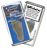 Load image into Gallery viewer, Catalina Island FootWhere® Souvenir Fridge Magnet. Made in USA-FootWhere® Souvenirs