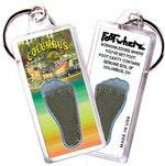 Load image into Gallery viewer, Columbus, OH FootWhere® Souvenir Keychain. Made in USA-FootWhere® Souvenirs