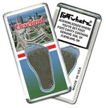 Load image into Gallery viewer, Cleveland FootWhere® Souvenir Fridge Magnet. Made in USA-FootWhere® Souvenirs