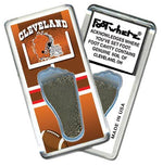 Load image into Gallery viewer, Cleveland FootWhere® Souvenir Fridge Magnet. Made in USA-FootWhere® Souvenirs