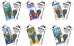 Load image into Gallery viewer, Columbus FootWhere® Souvenir Zipper-Pulls. 6 Piece Set. Made in USA-FootWhere® Souvenirs