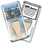 Load image into Gallery viewer, Cape Cod FootWhere® Fridge Magnets. 6 Piece Set. Made in USA-FootWhere® Souvenirs