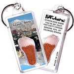 Load image into Gallery viewer, Colorado Springs FootWhere® Souvenir Keychain. Made in USA-FootWhere® Souvenirs