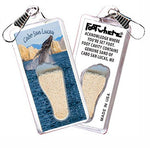 Load image into Gallery viewer, Cabo San Lucas FootWhere® Souvenir Zipper-Pull. Made in USA - FootWhere® Souvenir Shop