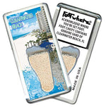 Load image into Gallery viewer, Clearwater FootWhere® Souvenir Fridge Magnets. 6 Piece Set. Made in USA-FootWhere® Souvenirs