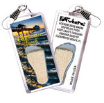 Load image into Gallery viewer, Clearwater FootWhere® Souvenir Zipper-Pull. Made in USA-FootWhere® Souvenirs