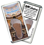 Load image into Gallery viewer, Des Moines FootWhere® Souvenir Fridge Magnets. 6 Piece Set. Made in USA-FootWhere® Souvenirs