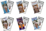 Load image into Gallery viewer, Des Moines FootWhere® Souvenir Fridge Magnets. 6 Piece Set. Made in USA-FootWhere® Souvenirs