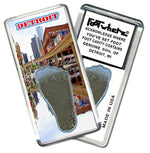Load image into Gallery viewer, Detroit FootWhere® Souvenir Magnet. Made in USA-FootWhere® Souvenirs