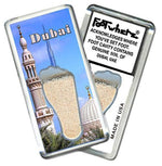 Load image into Gallery viewer, Dubai, UAE FootWhere® Souvenir Magnet. Made in USA-FootWhere® Souvenirs