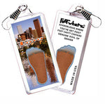 Load image into Gallery viewer, Denver FootWhere® Souvenir Zipper-Pulls 6 Piece Set. Made in USA-FootWhere® Souvenirs