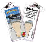 Load image into Gallery viewer, Daytona Beach FootWhere® Souvenir Zipper-Pulls 6 Piece Set. Made in USA-FootWhere® Souvenirs