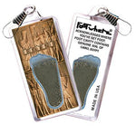 Load image into Gallery viewer, Cairo, Egypt FootWhere® Souvenir Zipper-Pull. Made in USA-FootWhere® Souvenirs