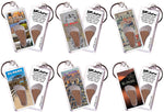 Load image into Gallery viewer, El Paso FootWhere® Souvenir Keychains. 6 Piece Set. Made in USA-FootWhere® Souvenirs