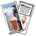 Load image into Gallery viewer, Greensboro FootWhere® Souvenir Fridge Magnet. Made in USA-FootWhere® Souvenirs