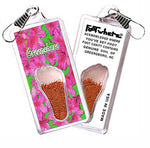 Load image into Gallery viewer, Greensboro, NC FootWhere® Souvenir Zipper-Pull. Made in USA-FootWhere® Souvenirs