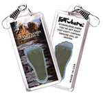 Load image into Gallery viewer, Grand Canyon FootWhere® Souvenir Zipper-Pulls. 6 Piece Set. Made in USA-FootWhere® Souvenirs