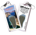Load image into Gallery viewer, Grand Canyon FootWhere® Souvenir Zipper-Pulls. 6 Piece Set. Made in USA-FootWhere® Souvenirs