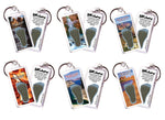 Load image into Gallery viewer, Grand Canyon FootWhere® Souvenir Keychains. 6 Piece Set. Made in USA-FootWhere® Souvenirs