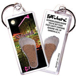 Load image into Gallery viewer, Gainesville FootWhere® Souvenir Keychains. 6 Piece Set. Made in USA-FootWhere® Souvenirs