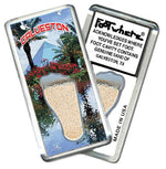 Load image into Gallery viewer, Galveston FootWhere® Souvenir Fridge Magnets. 6 Piece Set. Made in USA-FootWhere® Souvenirs