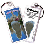Load image into Gallery viewer, Hartford FootWhere® Souvenir Keychain. Made in USA-FootWhere® Souvenirs