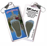 Load image into Gallery viewer, Hartford FootWhere® Souvenir Zipper-Pull. Made in USA-FootWhere® Souvenirs