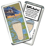 Load image into Gallery viewer, Hilton Head FootWhere® Souvenir Fridge Magnet. Made in USA-FootWhere® Souvenirs