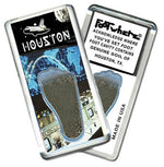 Load image into Gallery viewer, Houston FootWhere® SouvenirFridge Magnet. Made in USA-FootWhere® Souvenirs