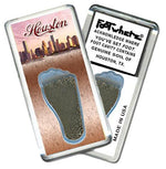 Load image into Gallery viewer, Houston FootWhere® Souvenir Fridge Magnets. 6 Piece Set. Made in USA - FootWhere® Souvenir Shop