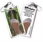 Load image into Gallery viewer, Hot Springs FootWhere® Souvenir Zipper-Pulls. 6 Piece Set. Made in USA - FootWhere® Souvenir Shop