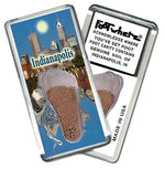 Load image into Gallery viewer, Indianapolis FootWhere® Souvenir Fridge Magnets. 6 Piece Set. Made in USA - FootWhere® Souvenir Shop