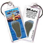 Load image into Gallery viewer, Istanbul FootWhere® Souvenir Keychains. 6 Piece Set. Made in USA - FootWhere® Souvenir Shop