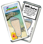 Load image into Gallery viewer, Jamaica FootWhere® Souvenir Fridge Magnets. 6 Piece Set. Made in USA - FootWhere® Souvenir Shop