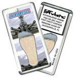 Load image into Gallery viewer, Jacksonville FootWhere® Souvenir Fridge Magnet. Made in USA-FootWhere® Souvenirs