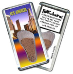Load image into Gallery viewer, Los Angeles FootWhere® Souvenir Magnet. Made in USA-FootWhere® Souvenirs