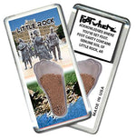 Load image into Gallery viewer, Little Rock FootWhere® Souvenir Fridge Magnets. 6 Piece Set. Made in USA-FootWhere® Souvenirs