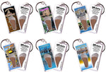 Load image into Gallery viewer, Little Rock FootWhere® Souvenir Keychains. 6 Piece Set. Made in USA-FootWhere® Souvenirs