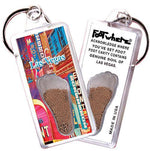 Load image into Gallery viewer, Las Vegas FootWhere® Souvenir Keychain. Made in USA-FootWhere® Souvenirs