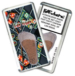 Load image into Gallery viewer, Las Vegas FootWhere® Souvenir Fridge Magnet. Made in USA-FootWhere® Souvenirs