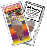 Load image into Gallery viewer, Las Vegas FootWhere® Souvenir Fridge Magnet. Made in USA-FootWhere® Souvenirs