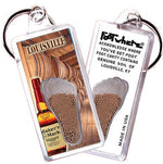 Load image into Gallery viewer, Louisville FootWhere® Souvenir Keychain. Made in USA-FootWhere® Souvenirs