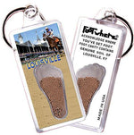 Load image into Gallery viewer, Louisville FootWhere® Souvenir Keychain. Made in USA-FootWhere® Souvenirs