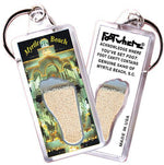 Load image into Gallery viewer, Myrtle Beach FootWhere® Souvenir Key Chain. Made in USA-FootWhere® Souvenirs