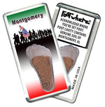 Load image into Gallery viewer, Montgomery, AL FootWhere® Souvenir Fridge Magnet. Made in USA-FootWhere® Souvenirs