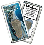 Load image into Gallery viewer, Malibu FootWhere® Souvenir Fridge Magnet. Made in USA-FootWhere® Souvenirs